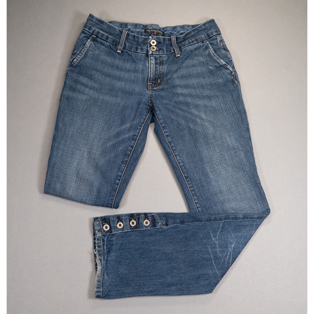 Vintage Polo Jeans Company Ralph Lauren WomenBootcut Jeans Size 28 Y2K‎ Blue